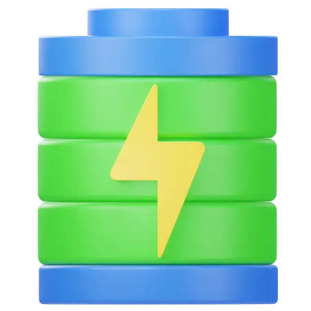 Charging Battery  3D Icon