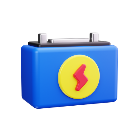 Charging Battery  3D Icon