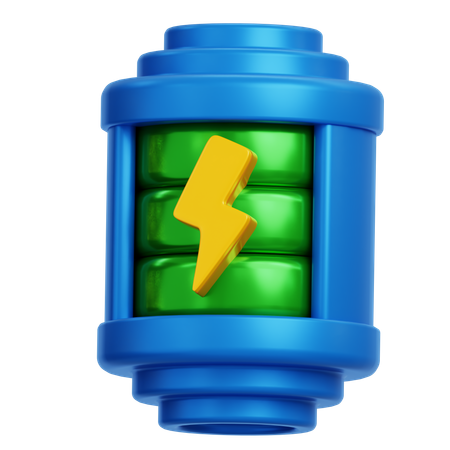 Charging Battery  3D Icon