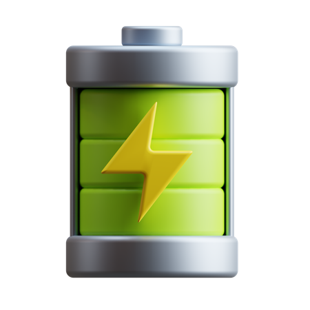 Charging Battery  3D Icon