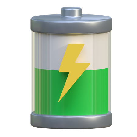 Charging Battery  3D Icon