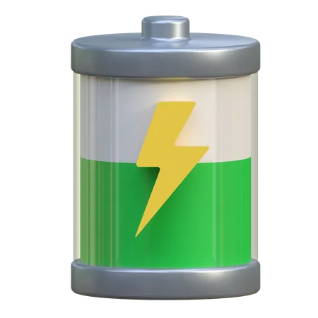 Battery Charging Status Interface Isolated 3 D Icon Illustration 3D Icon