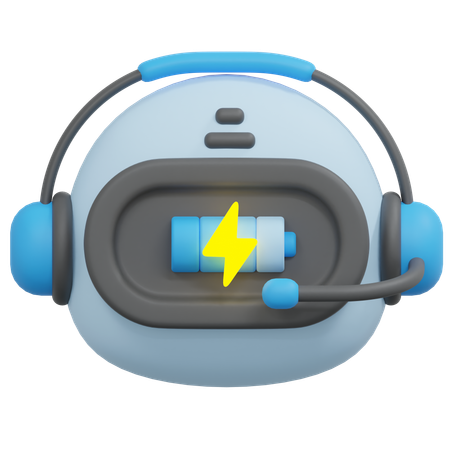 Charging bot  3D Icon