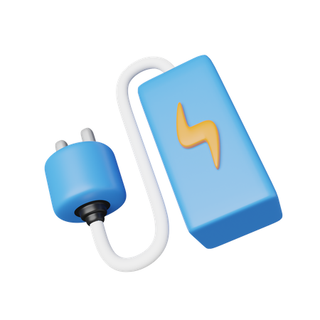 Charging Cable  3D Icon