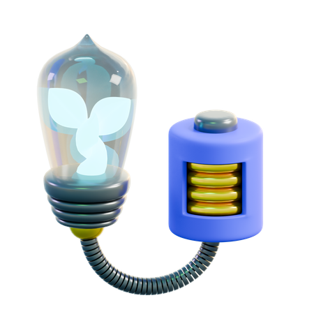 充電ライト  3D Icon