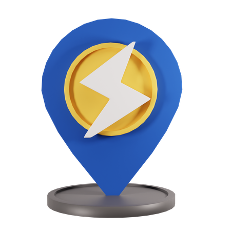 Charging Location  3D Icon