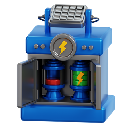 Charging Station  3D Icon