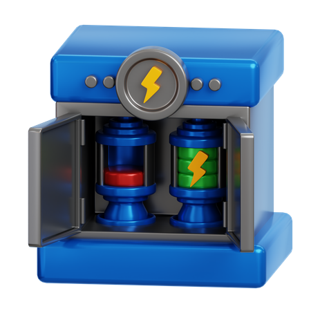 Charging Station  3D Icon