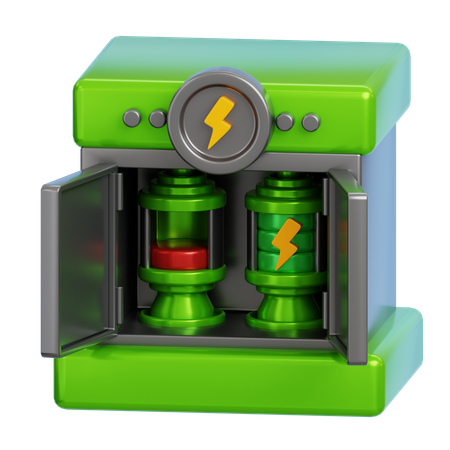 Charging Station  3D Icon