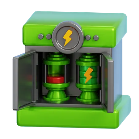Charging Station  3D Icon