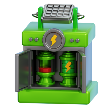 Charging Station  3D Icon