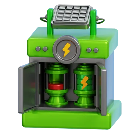 Charging Station  3D Icon