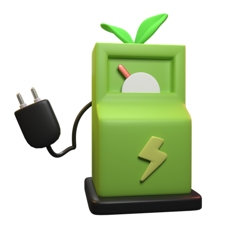 Charging Station  3D Icon