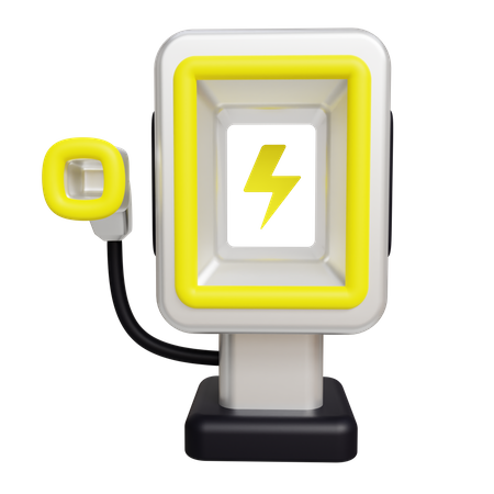 Charging Station  3D Icon