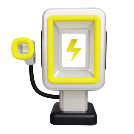 Charging Station  3D Icon