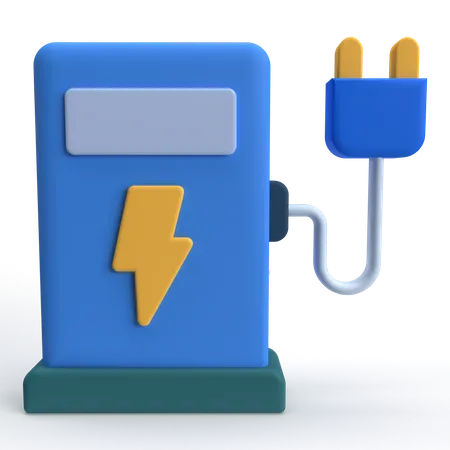 Charging Station  3D Icon