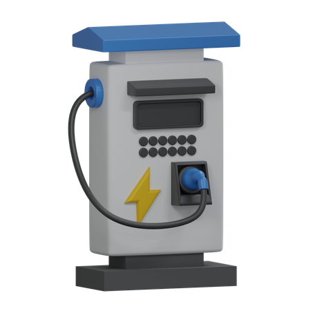 Charging Station  3D Icon