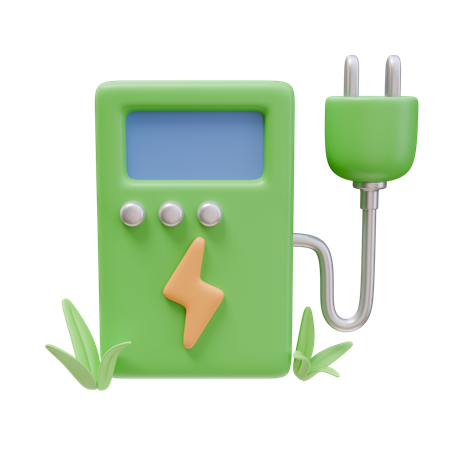 Charging Station  3D Icon