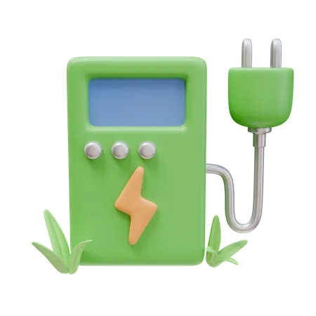 Charging Station  3D Icon