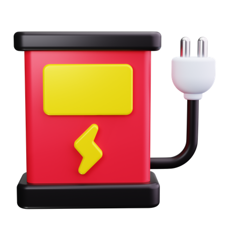 Charging Station  3D Icon