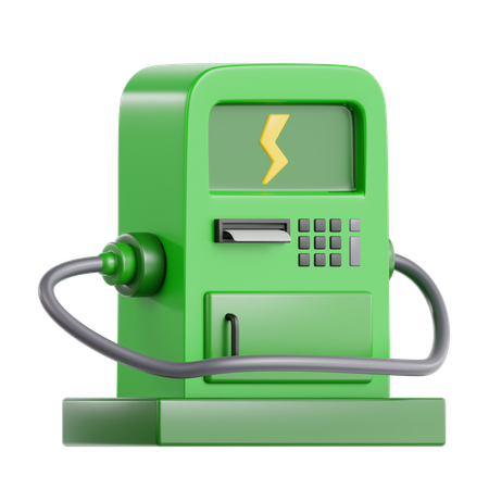 Charging Station  3D Icon