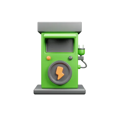 Charging Station  3D Icon