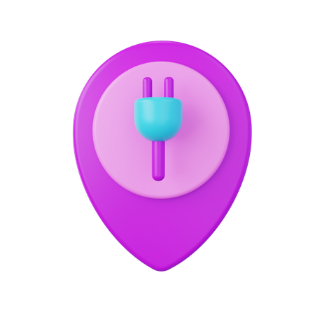 Charging Station  3D Icon