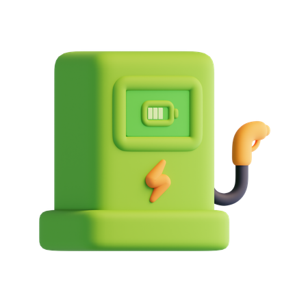 Charging Station  3D Icon