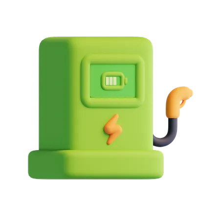 Charging Station  3D Icon