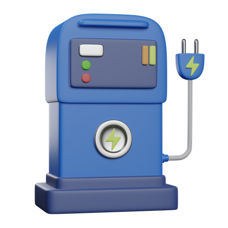 Charging Station  3D Icon