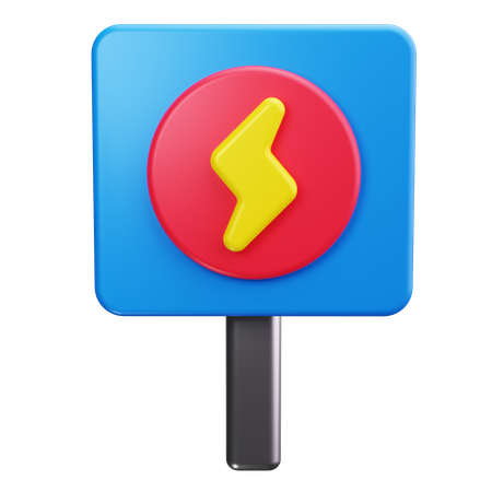 Charging Station  3D Icon