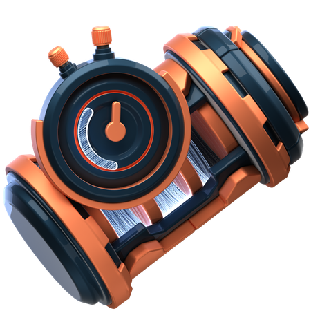 充電時間  3D Icon