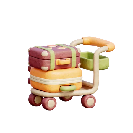 Chariot  3D Icon