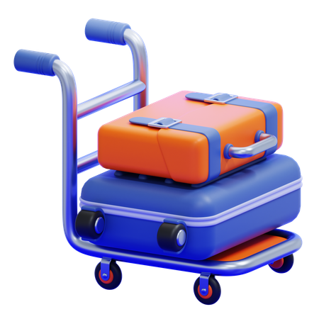 Chariot  3D Icon