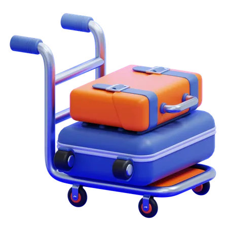 Chariot  3D Icon