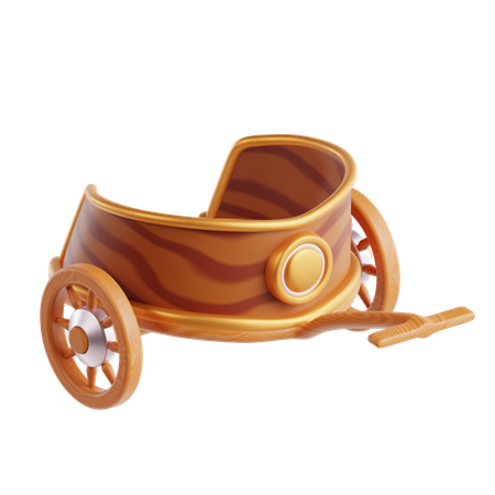 Chariot  3D Icon