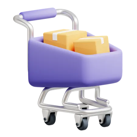 Chariot  3D Icon