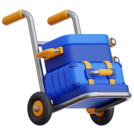 Chariot  3D Icon