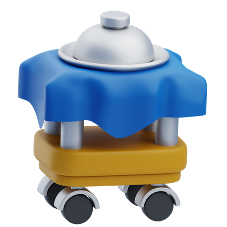 Chariot de nourriture  3D Icon