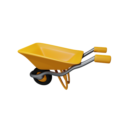 Chariot de chantier  3D Icon