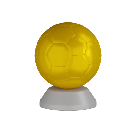 Chariot de football  3D Icon