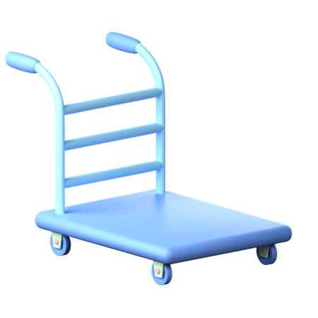 Chariot d'expédition  3D Icon