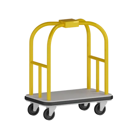 Chariot d'hôtel  3D Icon
