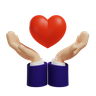 charity emoji 3d
