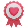 donation badge emoji 3d