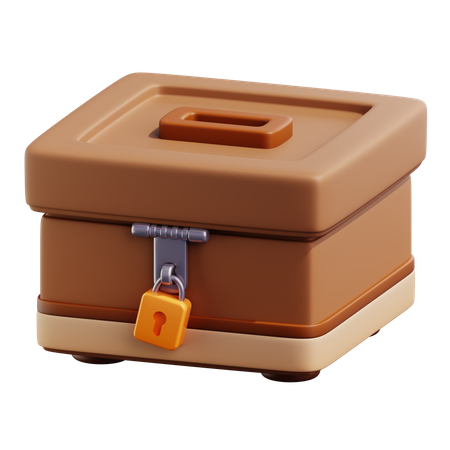 Charity Box  3D Icon
