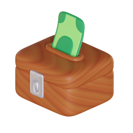 Charity Box  3D Icon