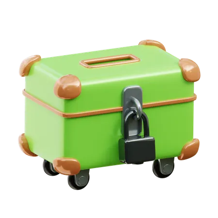 Charity Box  3D Icon