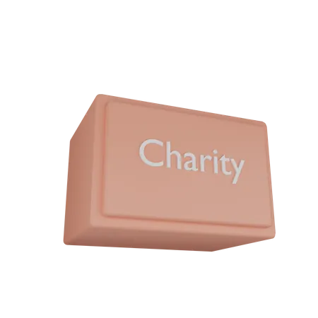 Charity Box  3D Icon