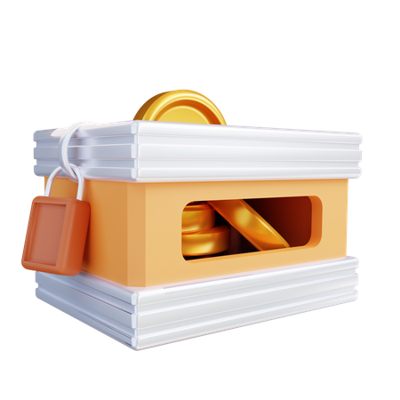 Charity Box  3D Icon